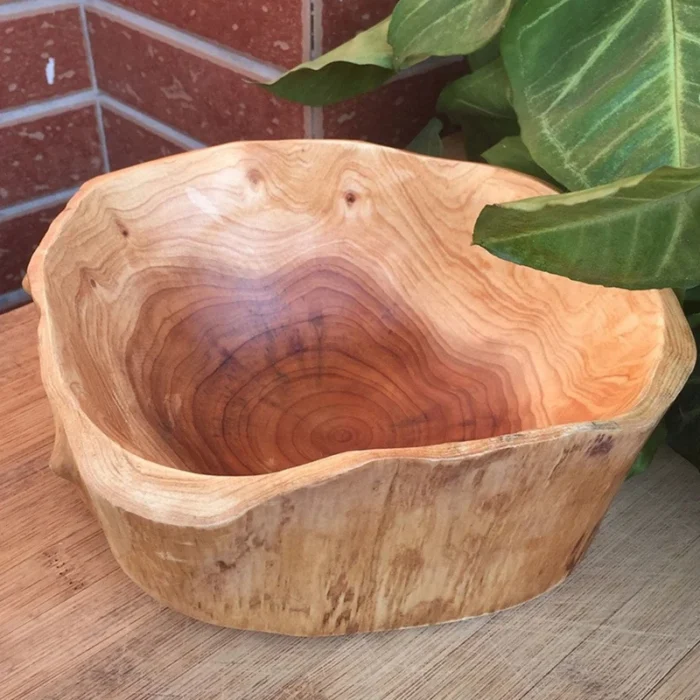 Wooden Fruit Bowl