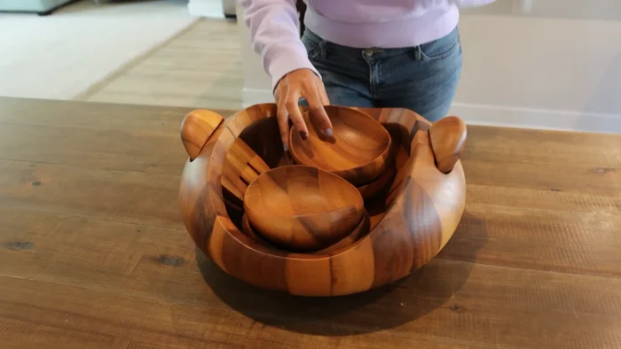 wooden salad bowls | wood salad bowls | handmade wooden bowls