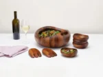 wooden salad bowls | wood salad bowls | handmade wooden bowls