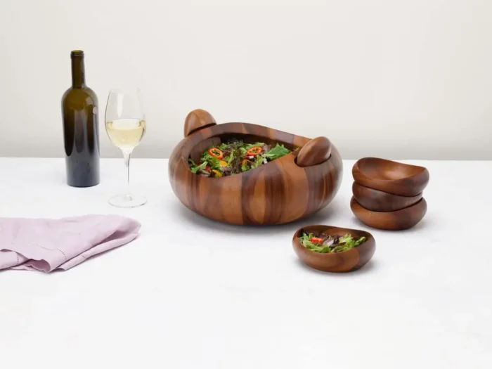 wooden salad bowls | wood salad bowls | handmade wooden bowls