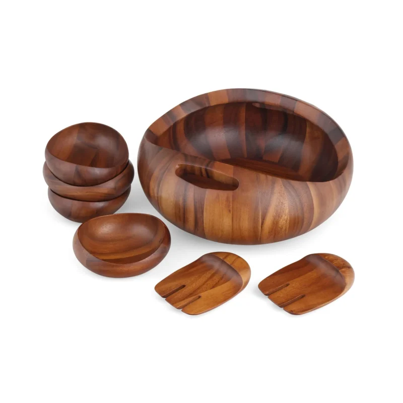 wooden salad bowls | wood salad bowls | handmade wooden bowls | Extra Large Wooden Bowl