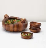 wooden salad bowls | wood salad bowls | handmade wooden bowls