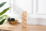 wooden wine rack