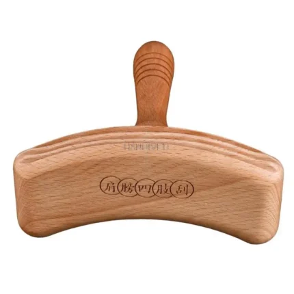 Wooden Guasha Massage Scraper – Handheld Full Body Relaxing Massage Tool