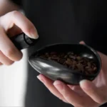 Ceramic Tea Tray & Coffee Bean Dispenser Set – Decorative Lotus Bean Plate for Tea and Coffee Lovers - Image 7